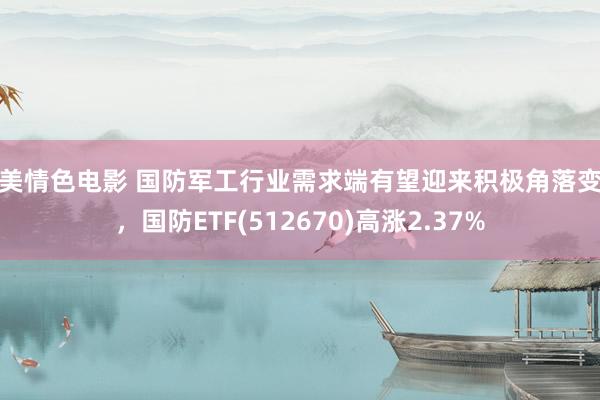 欧美情色电影 国防军工行业需求端有望迎来积极角落变化，国防ETF(512670)高涨2.37%